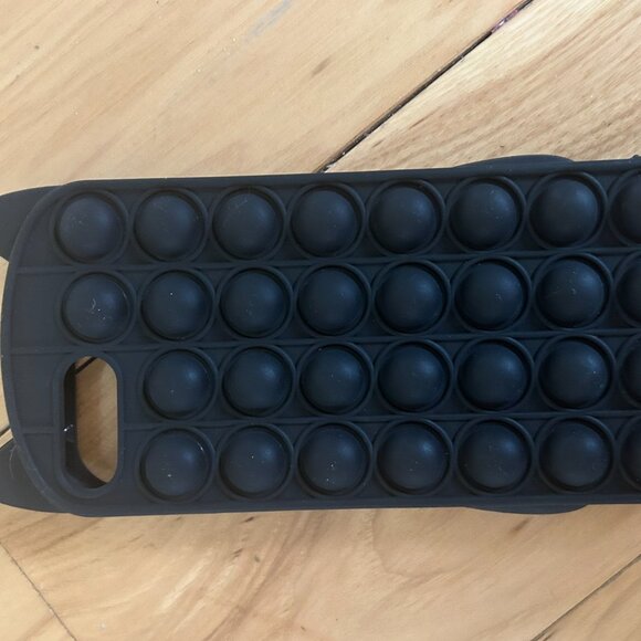 for iPhone 6 / 6S - Soft Silicone Rubber Skin Case Cover Black Cat Kitty Whisker - Picture 6 of 6